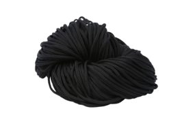 шнур для одежды круглый цв черный 5мм (уп 100м) 5-02 купить по 2.01 для тактического снаряжения в Иркутске 