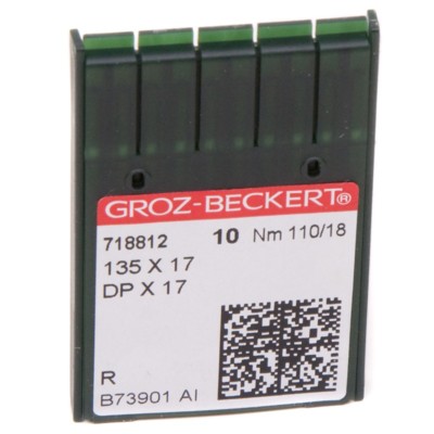 Иглы GROZ-BECKERT DPx17 №110/18 (уп.10шт.) (0)