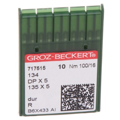 Иглы GROZ-BECKERT DPx5 (134) №100/16 (уп.10шт.) (0)