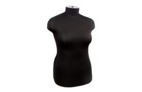 манекен женский р52 (104-84-110) мягкий цв чёрный купить по цене 9543.98 руб - в интернет-магазине Веллтекс | Иркутск
