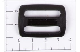 пряжка двухщелевая 25мм пластик цв черный (уп 100шт) дщ-25 пп купить по 1.34 - в интернет - магазине Веллтекс | Иркутск
.