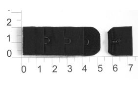застежки-крючки 3/4 3х1 черный (упаковка 100 штук) купить по 1055.54 - в интернет - магазине Веллтекс | Иркутск
.