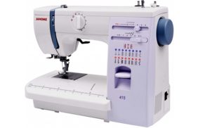 бытовая швейная машина janome 415 (janome 5515) купить по доступной цене - в интернет-магазине Веллтекс | Иркутск
