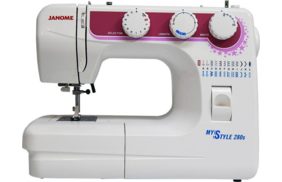 бытовая швейная машина janome my style 280s купить по доступной цене - в интернет-магазине Веллтекс | Иркутск
