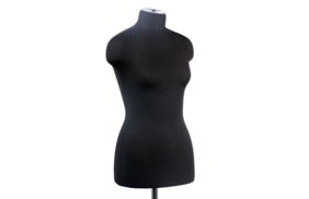 манекен женский р50 (100-79-106) мягкий цв чёрный купить по цене 9543.98 руб - в интернет-магазине Веллтекс | Иркутск
