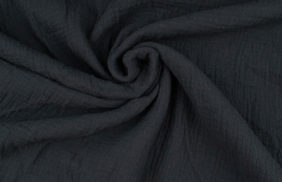 ткань муслин 125гр/м2, 100хб, 135см, синий темный, #40 tog05 купить по цене 309 руб в розницу от 1 метра - в интернет-магазине Веллтекс