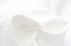вафельное полотно 145гр/м2, 100хб, 45см, отбеленная, белый/s501, (60/420м) tpg052 купить в Иркутске.