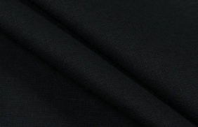 ткань бязь 142гр/м2, 100хб, 150см, гладкокрашенная, гост, черный/s580, (100м) tpg053 купить в Иркутске.