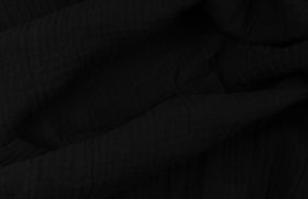 ткань муслин 125гр/м2, 100хб, 135см, черный, #1 tog05 купить по цене 309 руб в розницу от 1 метра - в интернет-магазине Веллтекс