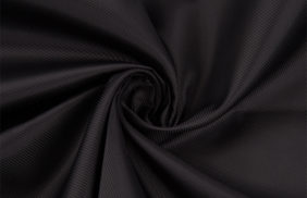 ткань подкладочная твил 67гр/м2, 100пэ, 150см, черный,s580, (50м) ks купить в Иркутске.